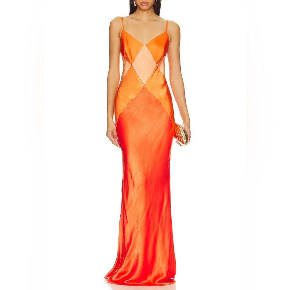 Shona Joy Mia Spliced Maxi Dress